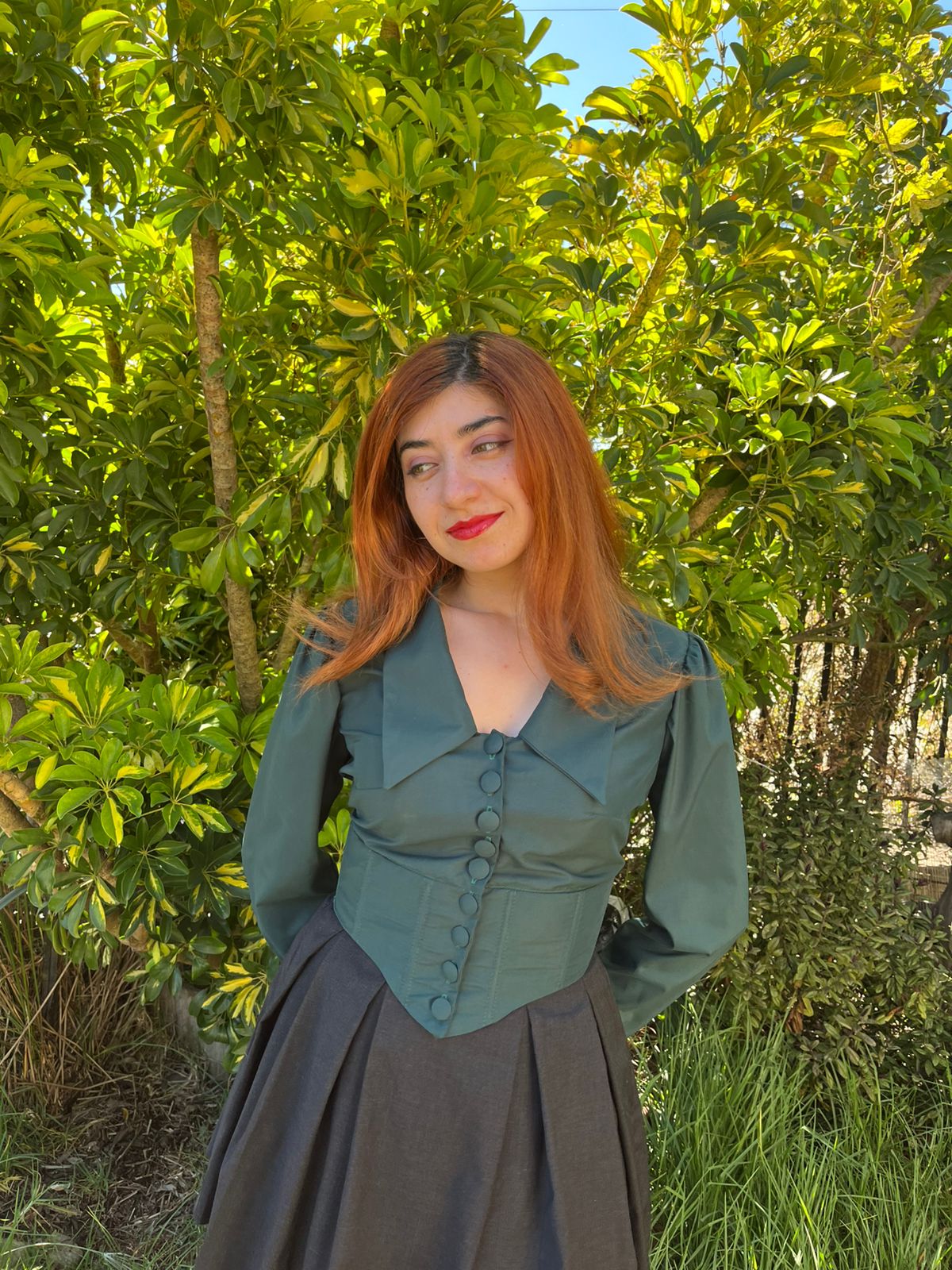 Dresden Corset Blouse