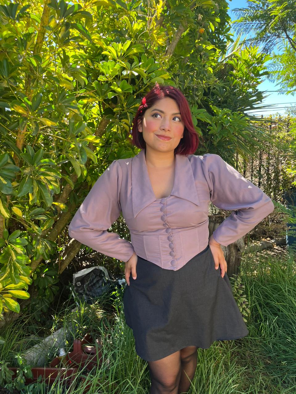 Dresden Corset Blouse
